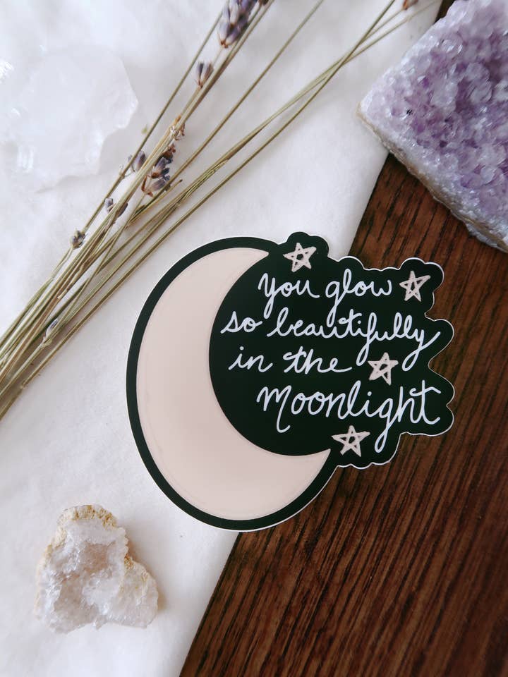 Moonlight Beauty Sticker for wholesale by True Alignment