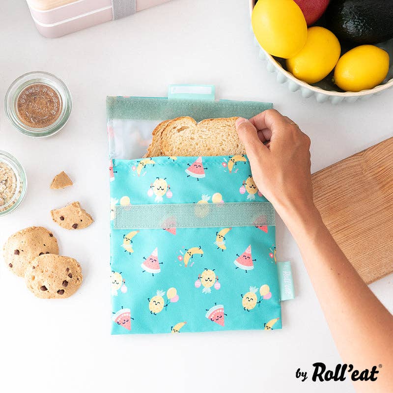 Brotzeit - Wholesale Lunch bag/box - Roll'eat Snack'n'go Mr. WONDERFUL Lunchbag washable snack bag bread bag12