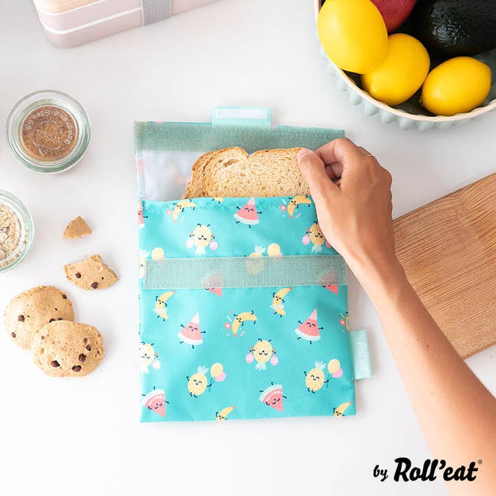 Brotzeit - Wholesale Lunch bag/box - Roll'eat Snack'n'go Mr. WONDERFUL Lunchbag washable snack bag bread bag12