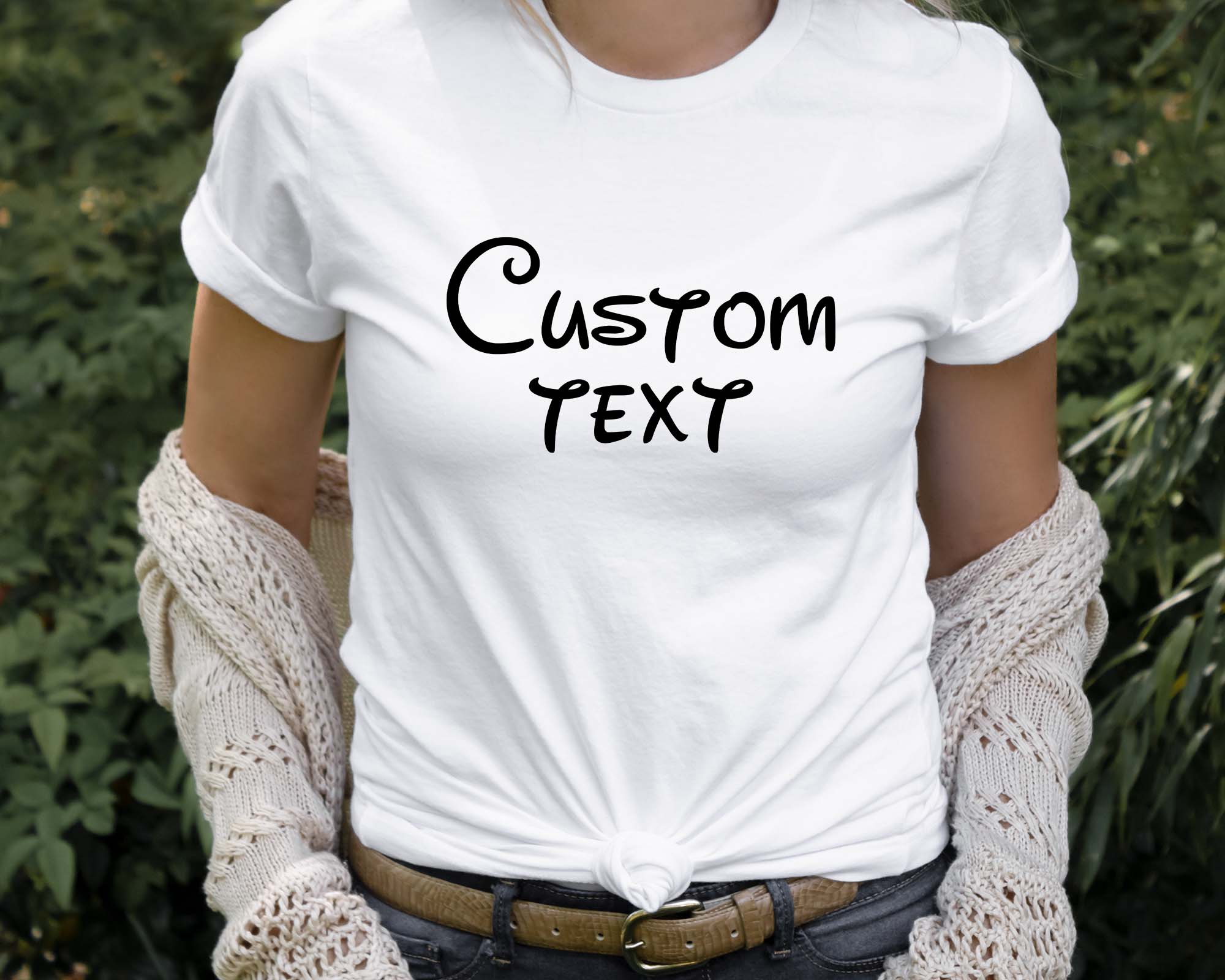 Print The Dream - Wholesale Screen Printed T-Shirt - Women's - Custom Shirt, Custom Text T-shirt, Your Logo Tshirt0