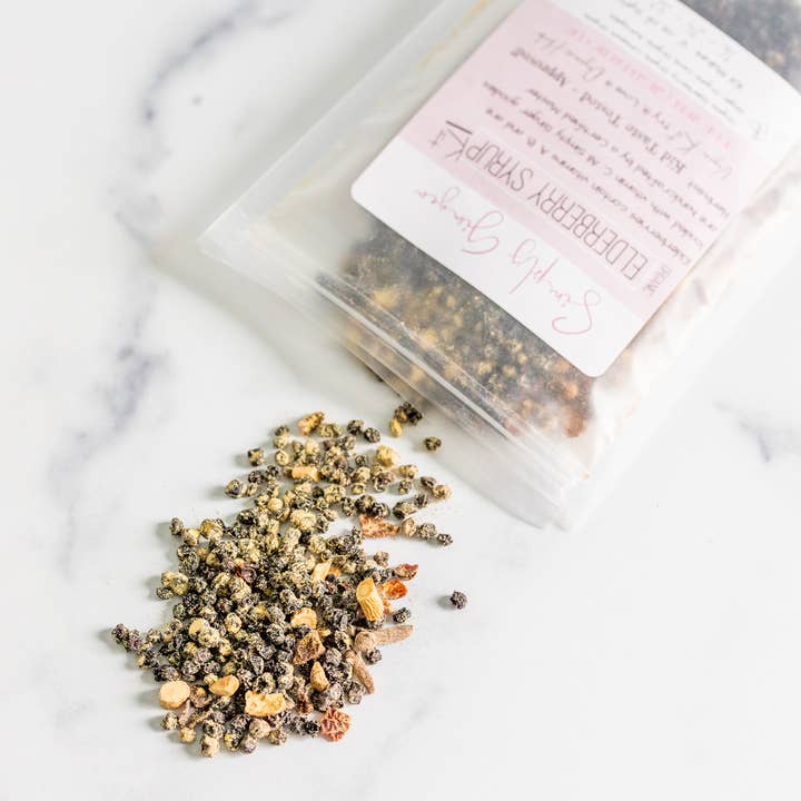 Organic Elderberry Syrup Kit ll Elderberry Syrup for wholesale by Simply Ginger