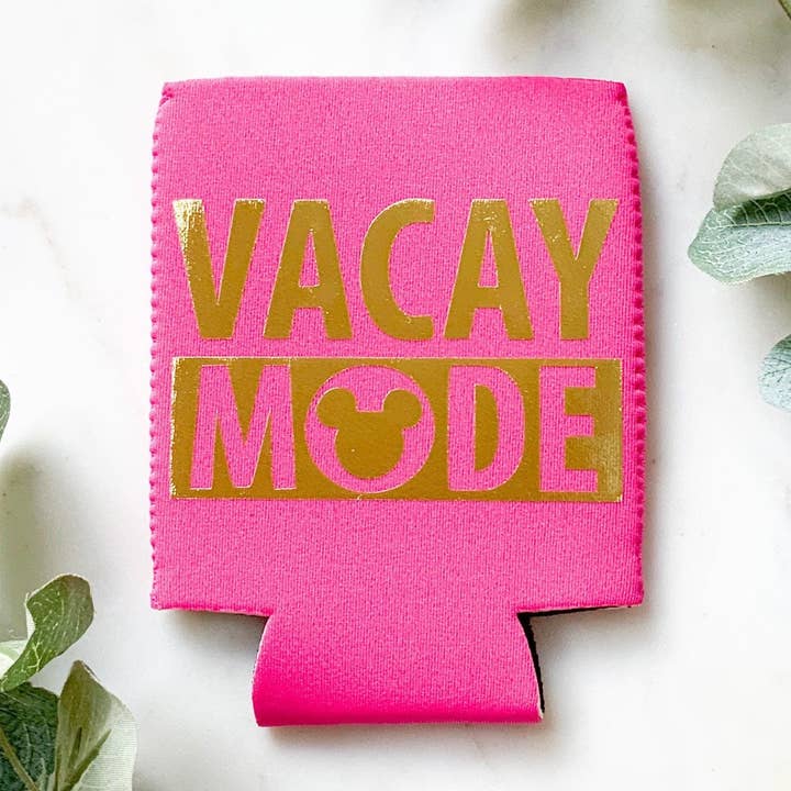 The Good Teacher Co - Wholesale Drink Huggers & Koozies - Vacation Mode Can Cooler0