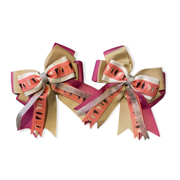 Show Bows - Simpatici barboni a forma di cavallo per la vendita all'ingrosso da parte di Kathryn Lily Equestrian