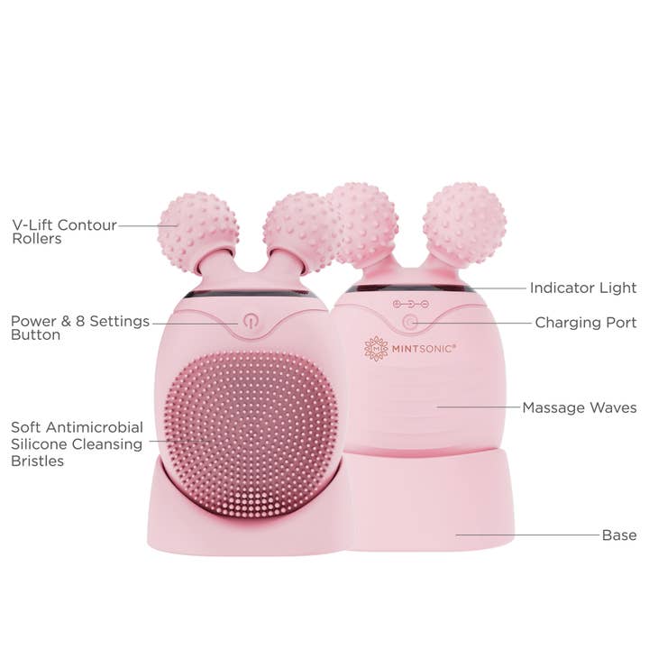 MINTBIOLOGY - Wholesale Electronic Skincare Device - Mintsonic V-lift Rechargeable Face Brush
