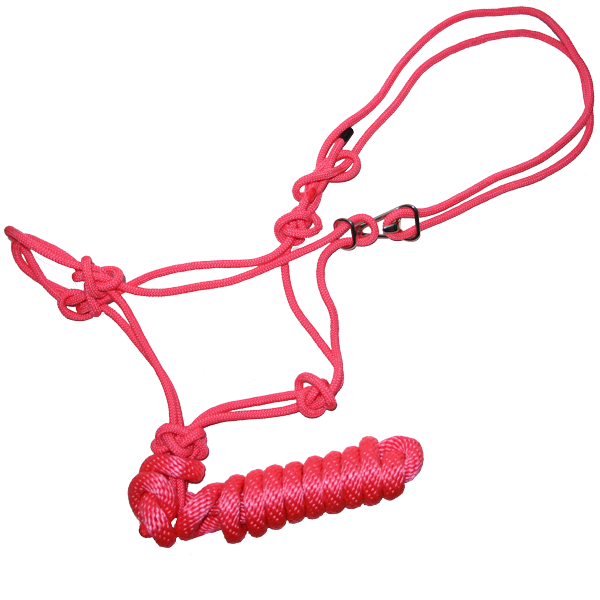 Smart Horse Gear - Vente Équipement d’équitation - Licol en corde Easy-On pour cheval avec longe détachable de 2,4 m0