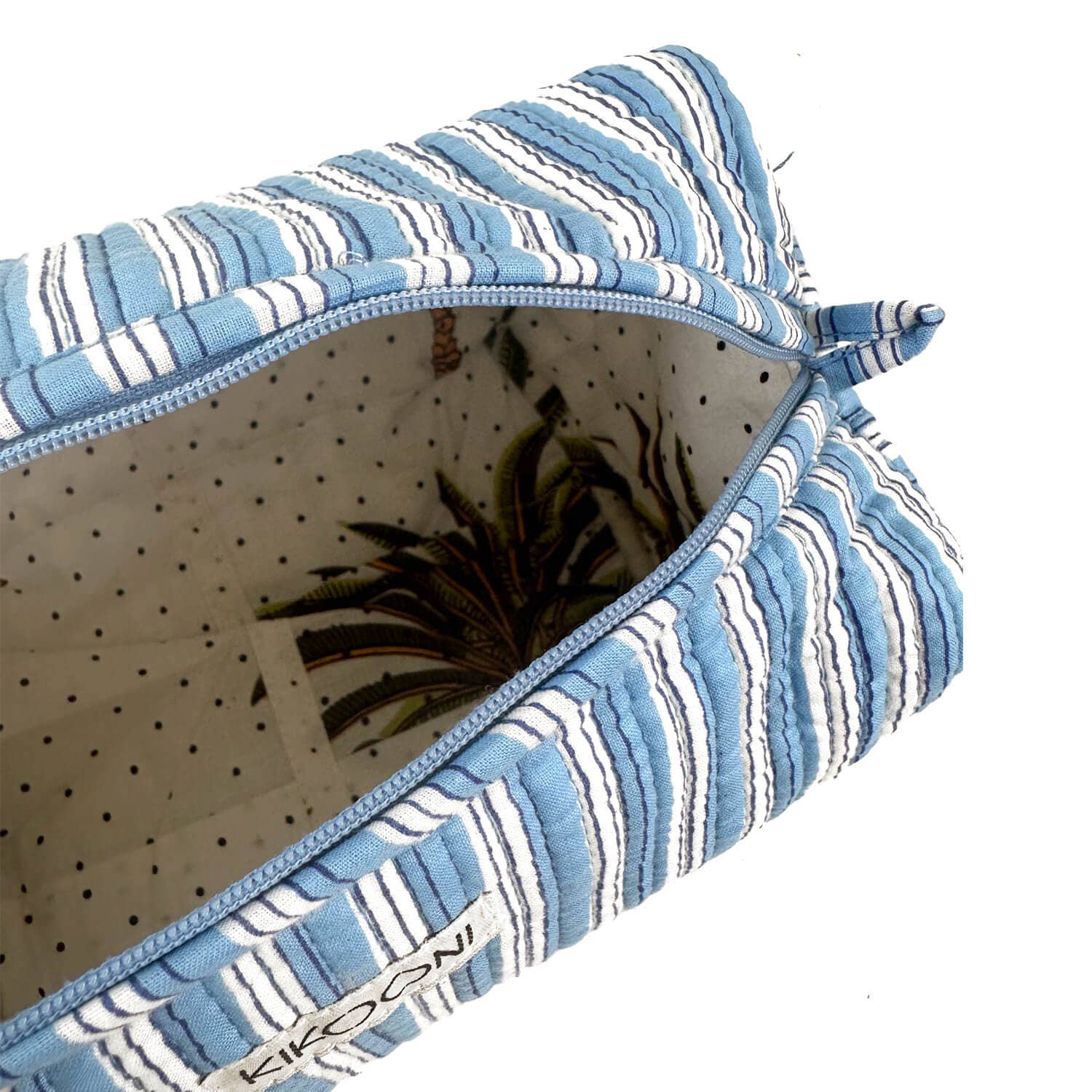 kikooni – bolsa de maquilhagem e cosméticos por atacado – Necessaire artesanal 'Stripes'12