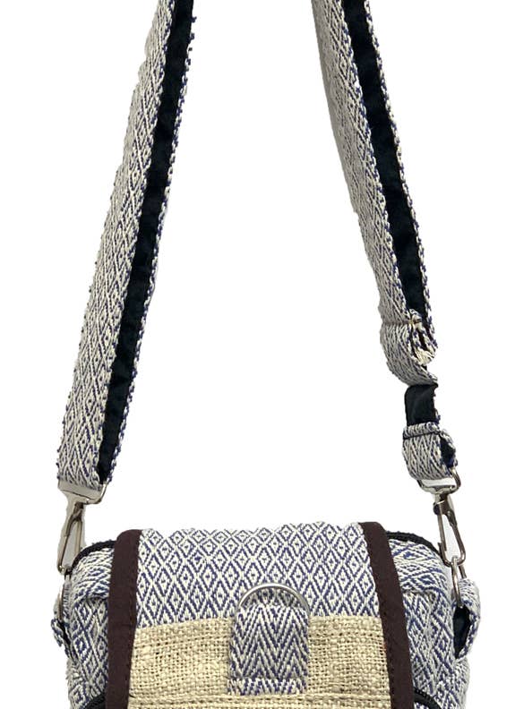 Mini sac en coton et chanvre (CB101B) pour la vente par Rising International Inc