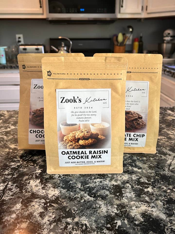 Das Cookie-Klassiker-Starterpaket für den Großhandel von Zook's Kitchen