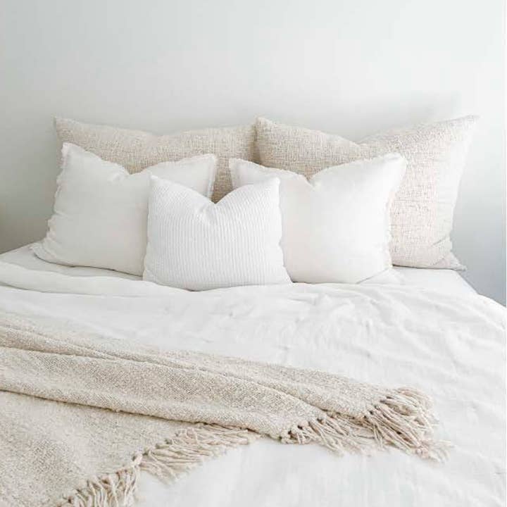 Anaya Home - Wholesale Throw/Decorative Pillow - Cozy Cotton Boucle Pillows11