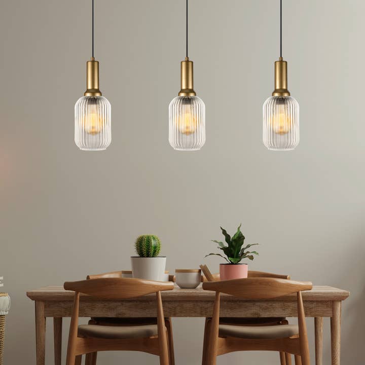 Eclipse Lighting – wholesale Chandelier/hanging light – Soft Pendant Light, Ribbed Modern White Glass, Custom Cylinder Glass Color Fixture, Elegant Multi Light for Stairwell Long Chandelier20