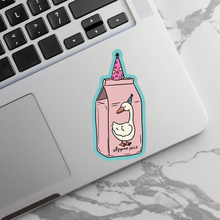 Rebel and Siren Stickers - Wholesale Sticker - Silly Goose Juice | Animal | Waterproof Sticker | 3"3