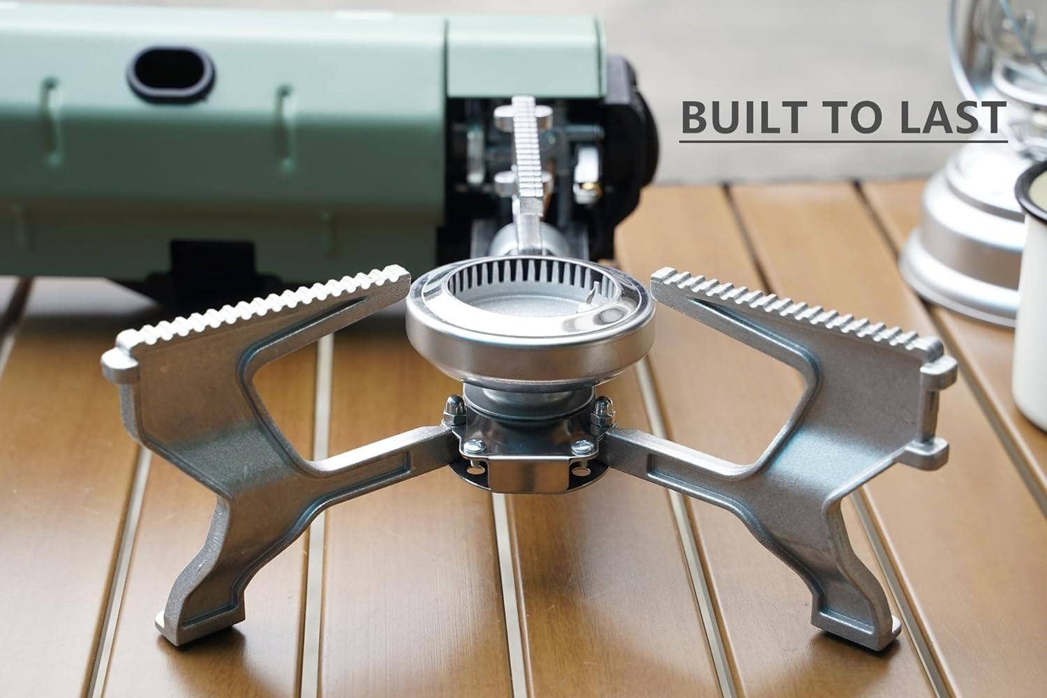 VIGOR - Venta al por mayor Utensilios de barbacoa - Estufa de camping plegable de butano con bolsa de almacenamiento7