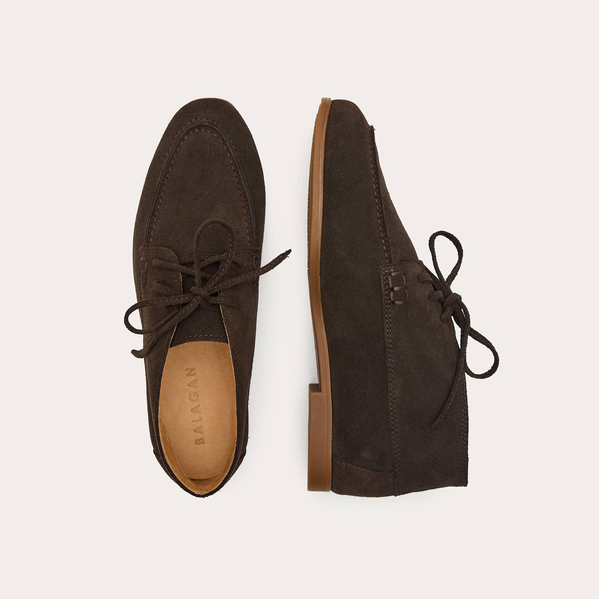 brown Tessa Flats, dark chocolate velvet for wholesale on Faire6