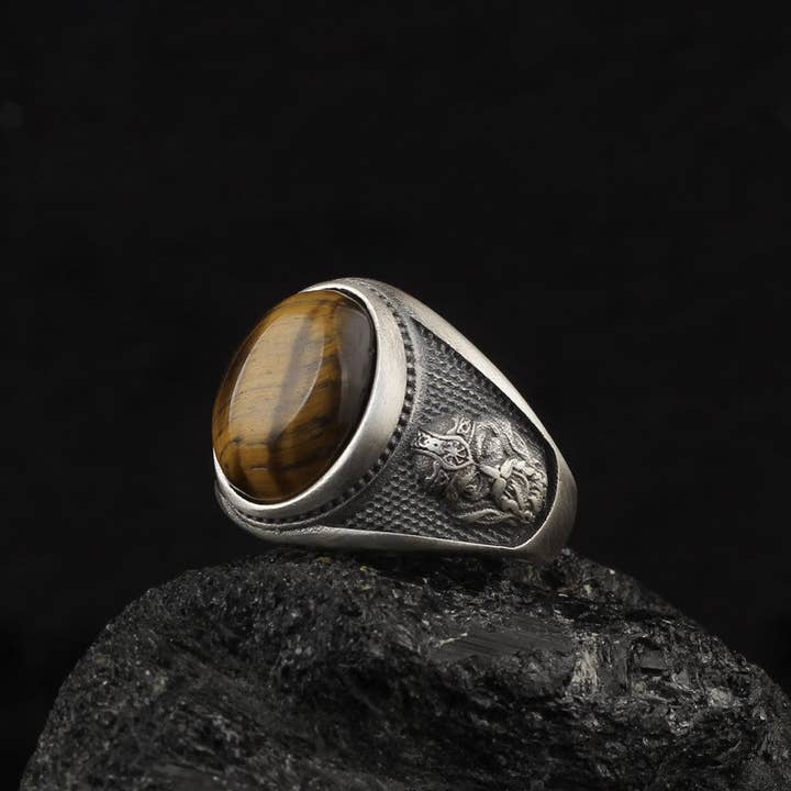 Espada Silver – wholesale Cocktail/Statement Ring – Odin Allfader Ring