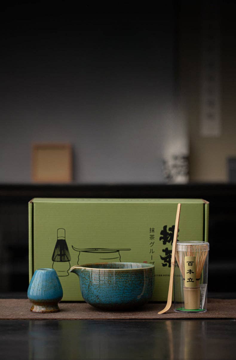 Gohobi （We cover U.S. import duties） - Wholesale Tea Set - Gohobi Ceramic Matcha Set 00916