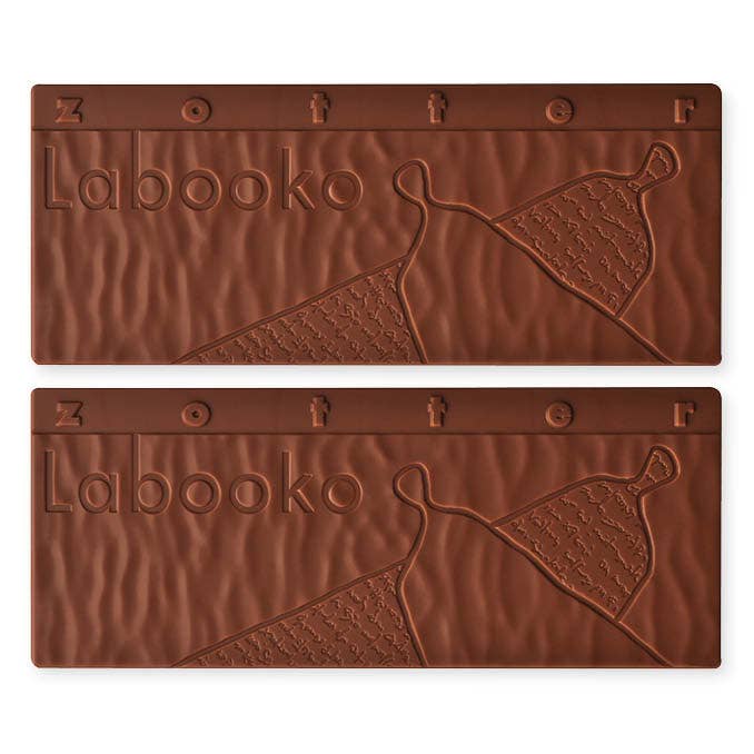 Zotter Chocolates - Wholesale Chocolate Bar - 60%/40% Cacao-Oat Milk with no added sugar (Labooko)1