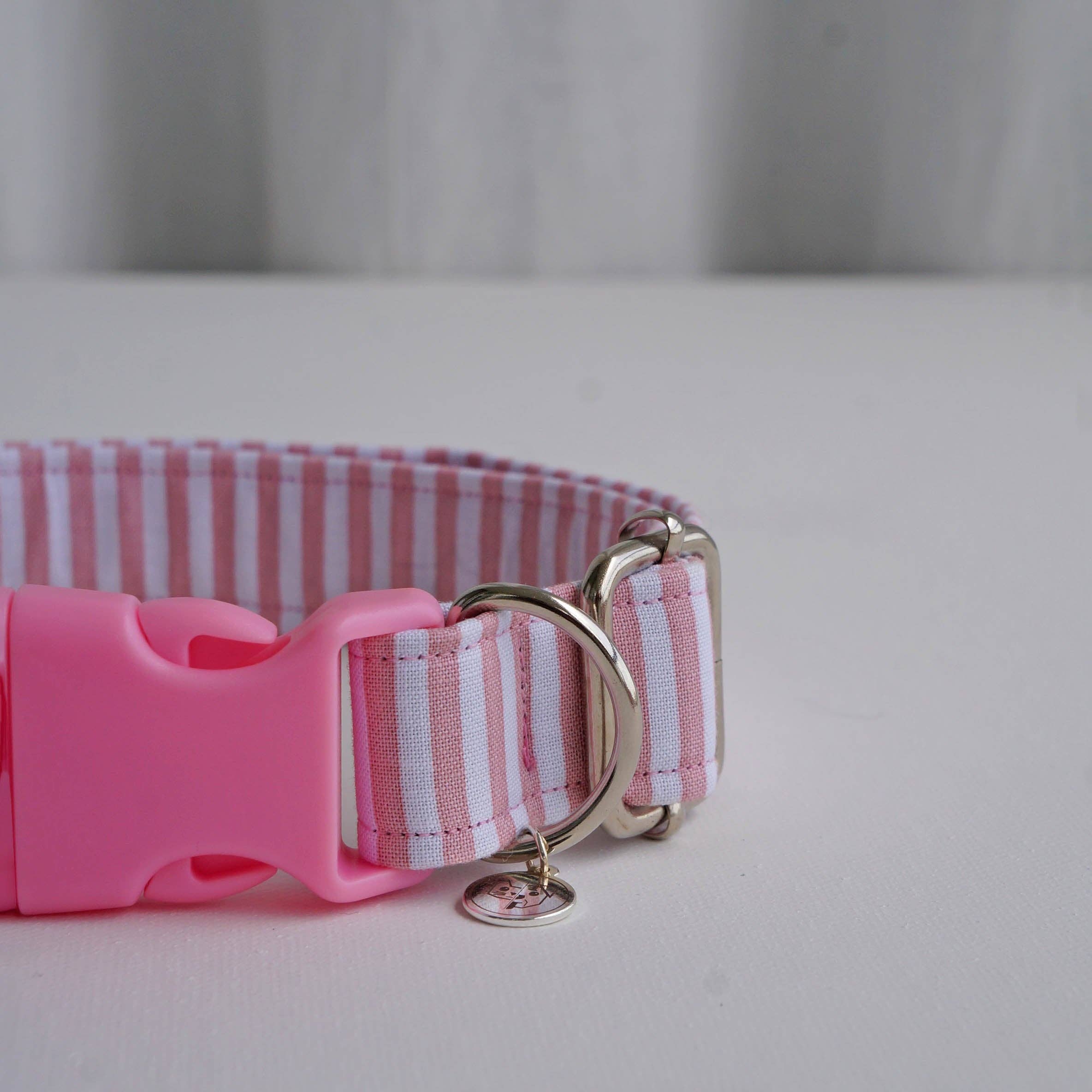 kiwi & WILLOW - Wholesale Pet Collar - Dog - Rose Striped Dog Collar4