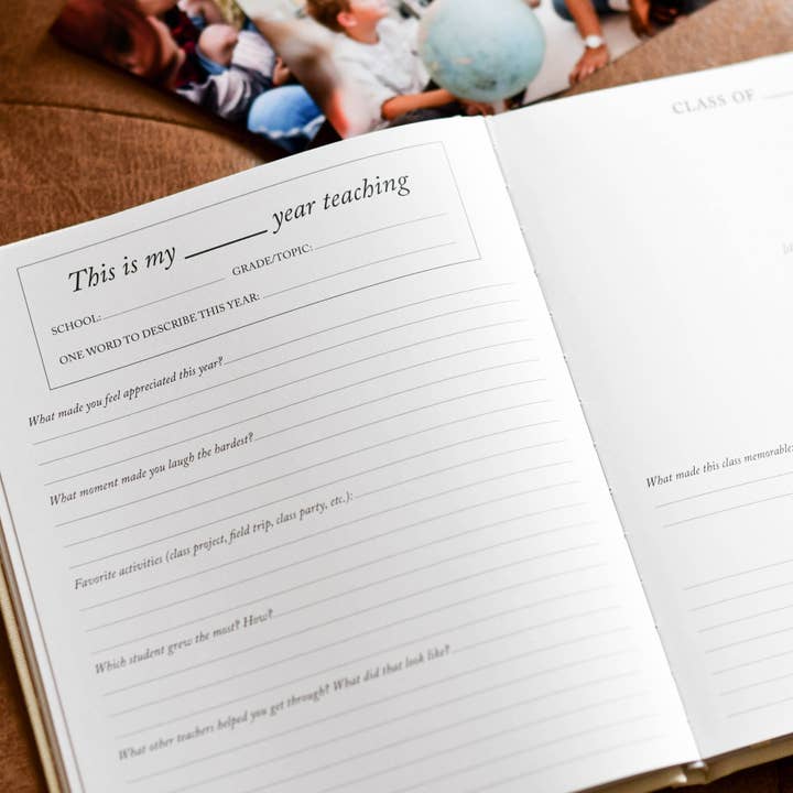 Duncan & Stone Paper Co. - Wholesale Journal/Diary - Teacher Memory Book | Teacher Notebook | Christmas Gift6