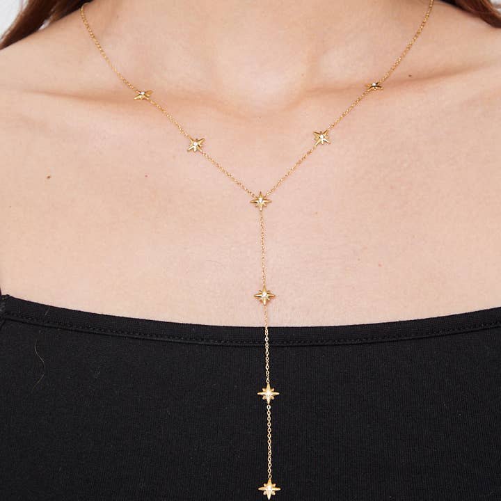 BYREN | ÉLINE L'ATELIER - Wholesale Pendant/Charm Necklace - 224AQ108 stainless steel necklace3