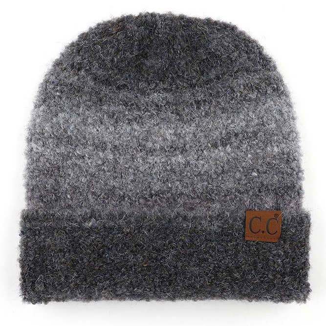 Hana - Wholesale Beanie - Dames - C.C Multi Color Ombre Mohair Manchet Beanie20