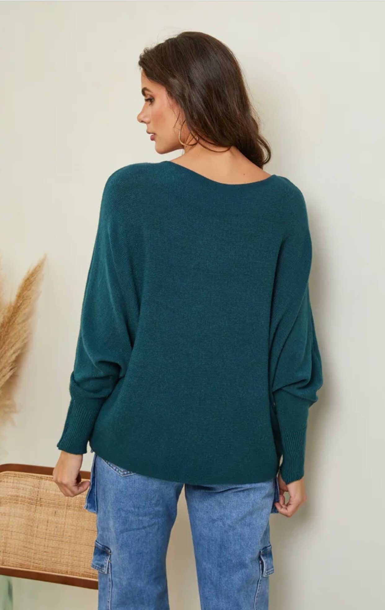 LÉA & LUC - Vendita all'ingrosso Maglione tricot - Donna - Maglione con maniche a pipistrello REF. 009955