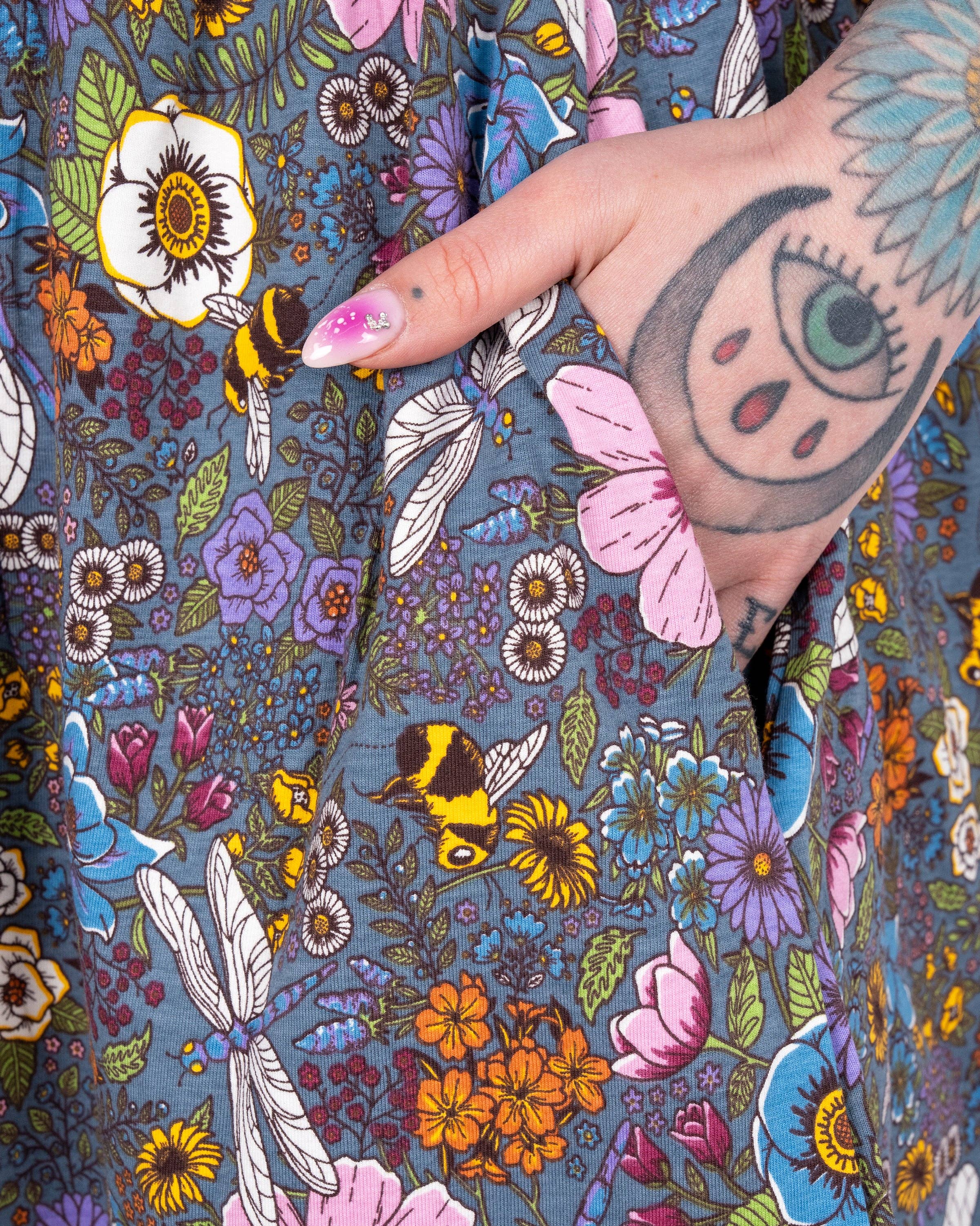 Rebel Romance - Wholesale Dress - Women's - Rebel Romance Cottagecore Stretch Smock Dress11