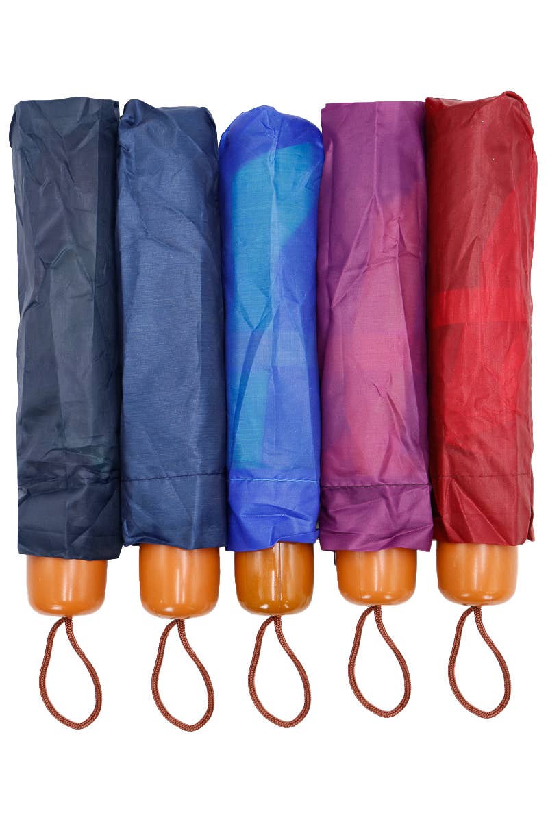 Cap Zone - Wholesale Paraplu - Uniseks - Rainbow compacte paraplu met 8 panelen, handmatig opklapbaar5