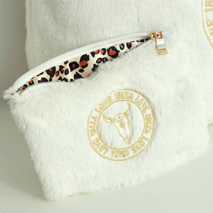 Love Ibiza - Wholesale Shoulder Bag - Women's - Bag it's so fluffy cream - incl. bag in bag1