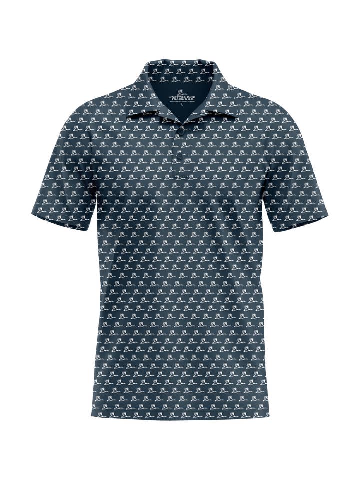 Knotted Pine Trading Co. - Wholesale Polo - Men's - Micro Mallard Polo