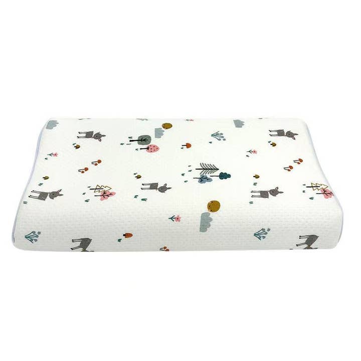 Dual-Height Ergonomic Support Youth Pillow(with 2 pillowcases) for wholesale by Little Plant