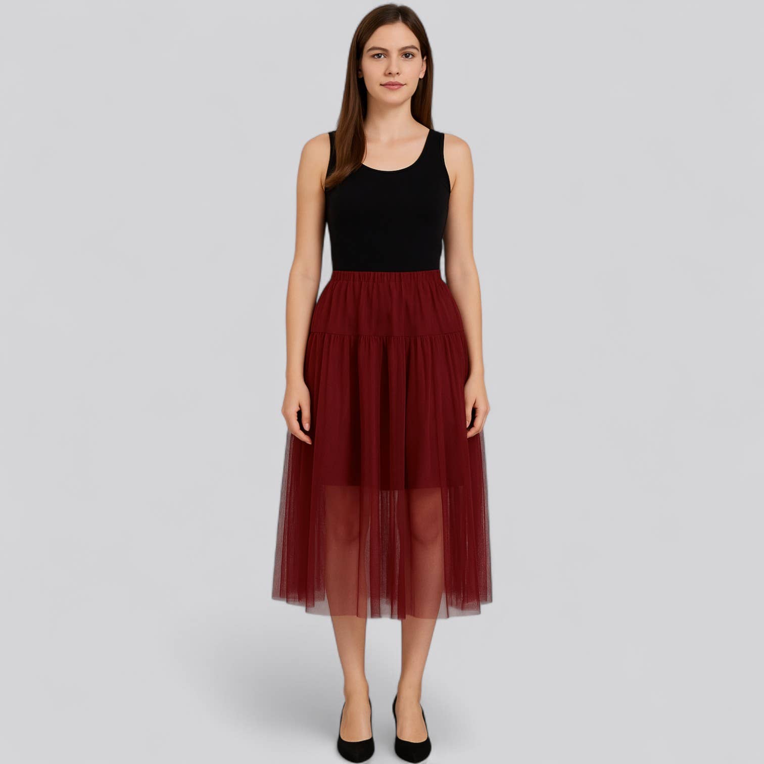Puzzles Enterprises – wholesale Skirt – Women’s – SJW882 Young Contemporary Tulle Skirt - Lined5