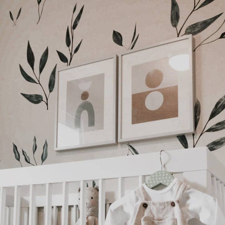 Akvarel Blade Akvarel blade væg mærkater for engroshandel på Faire1