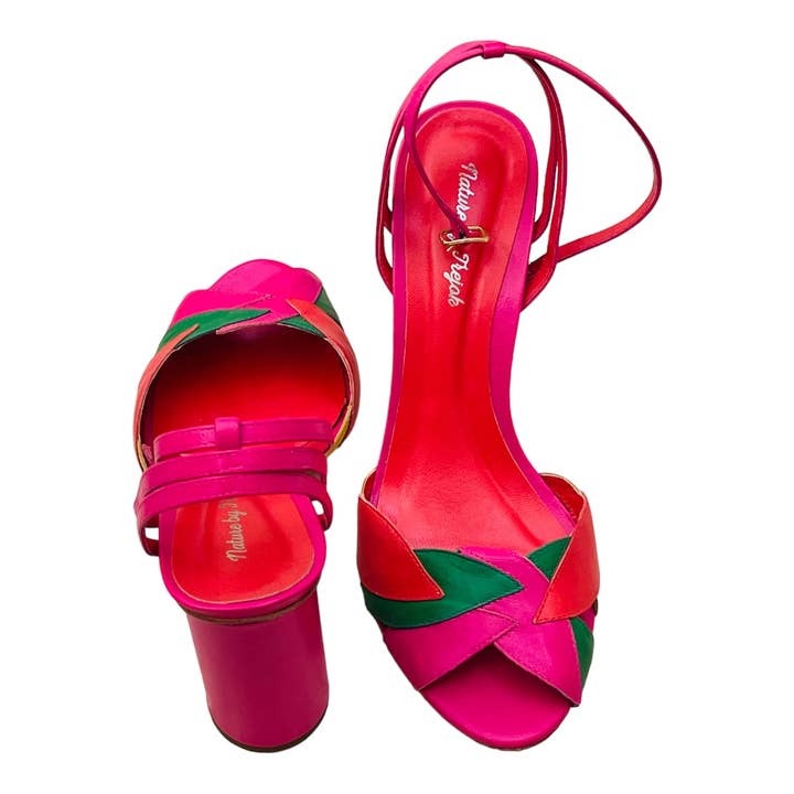 Colorful Handmade Leather Sandals for wholesale by Nature by Trejok Limited Liability Company