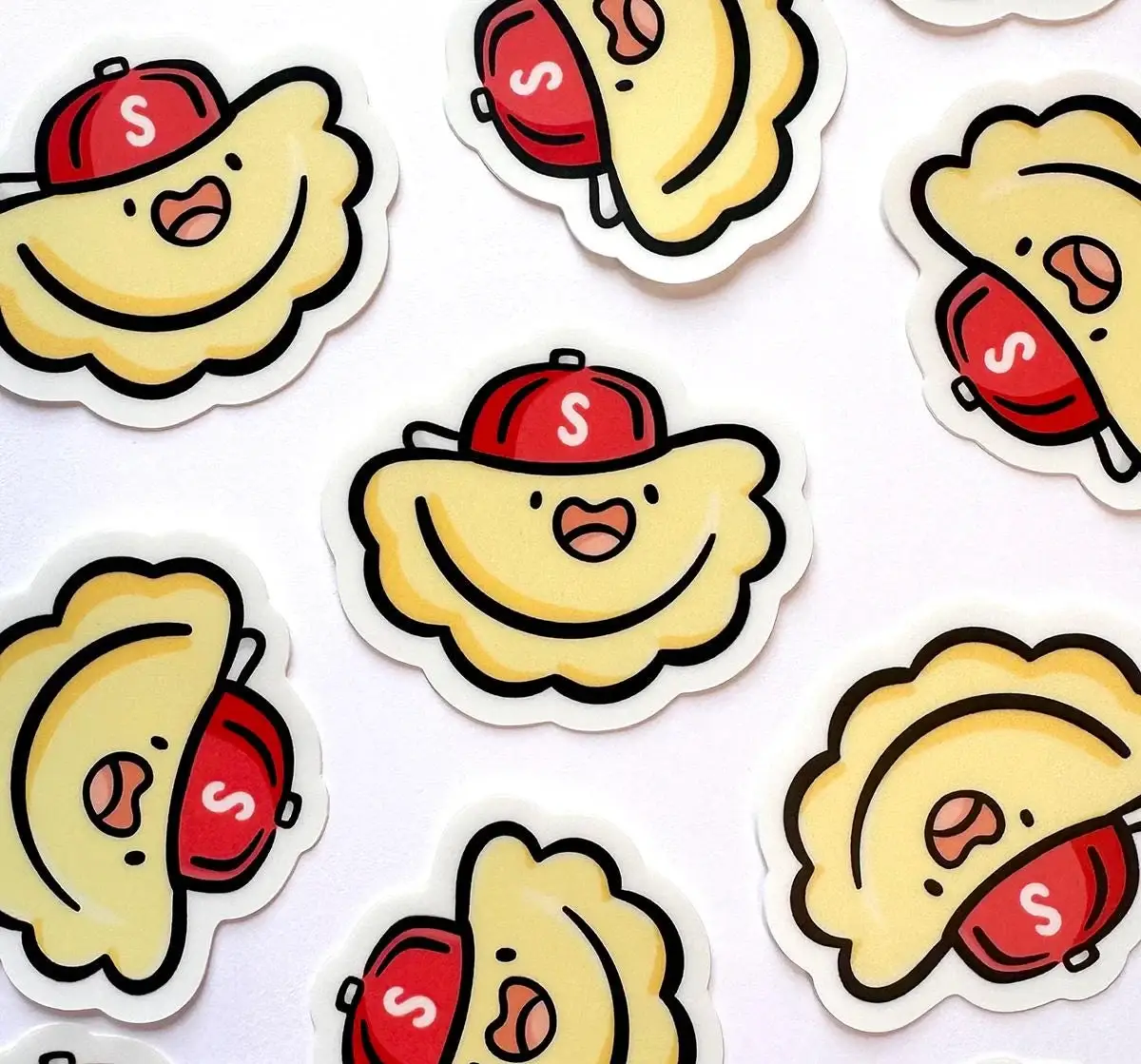 Shop Emily M - Wholesale Sticker - Pittsburgh Pierogi (Sauerkraut) Mini Sticker 2