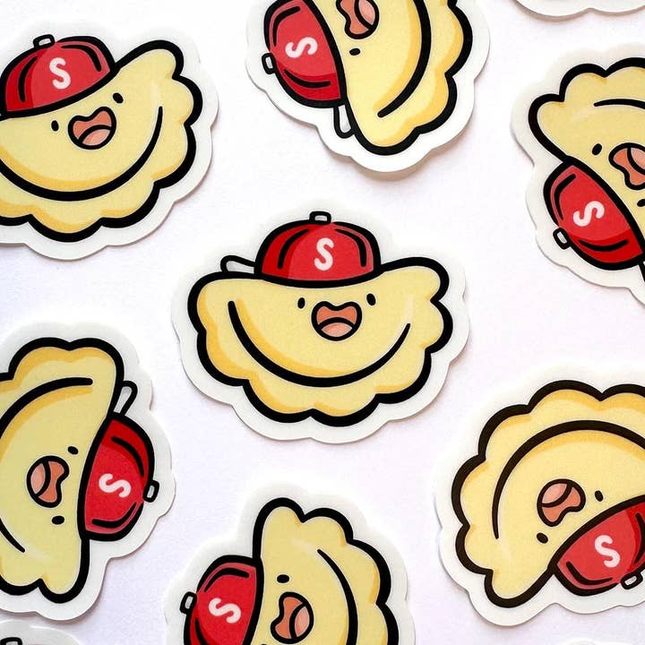 Shop Emily M - Wholesale Sticker - Pittsburgh Pierogi (Sauerkraut) Mini Sticker 2