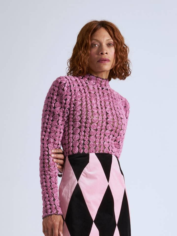 Rosette Turtleneck for wholesale by Rightful Owner