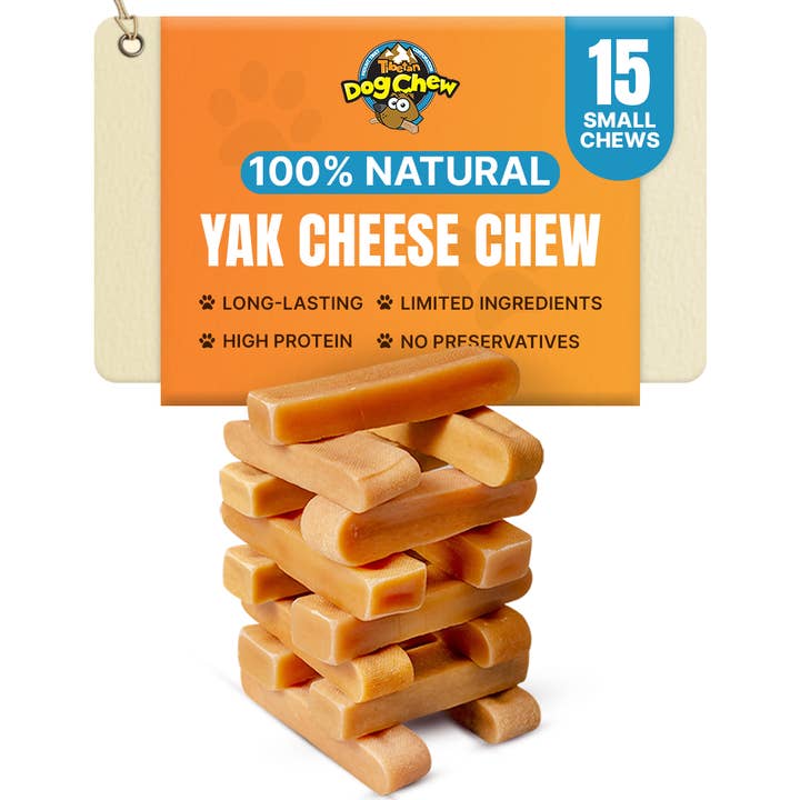 Small Yak Chew (15 Sticks) for wholesale by Tibetan Dog Chew