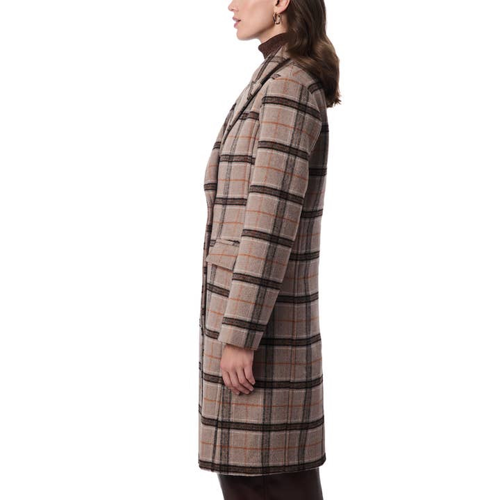 Bernardo - Wholesale Coat - Women's - Plaid Wool Coat