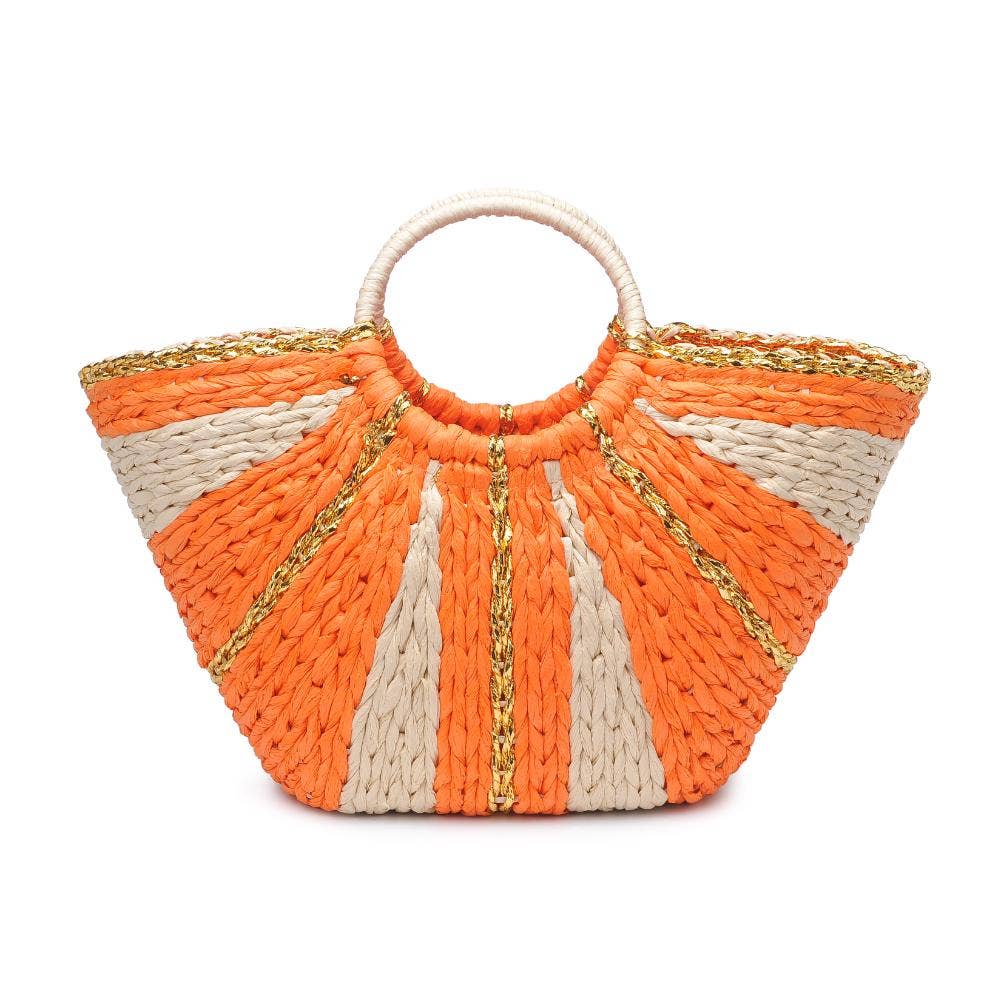 Urban Expressions - Wholesale Beach Bag - Carmen Straw Summer Beach Top Handle Tote9