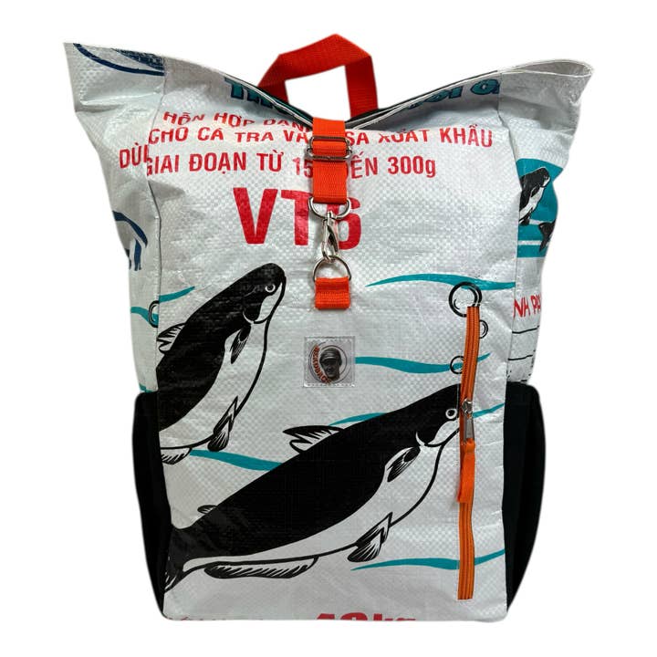 Beadbags Classic Adventure Backpack Ri100 white for wholesale by BEADBAGS