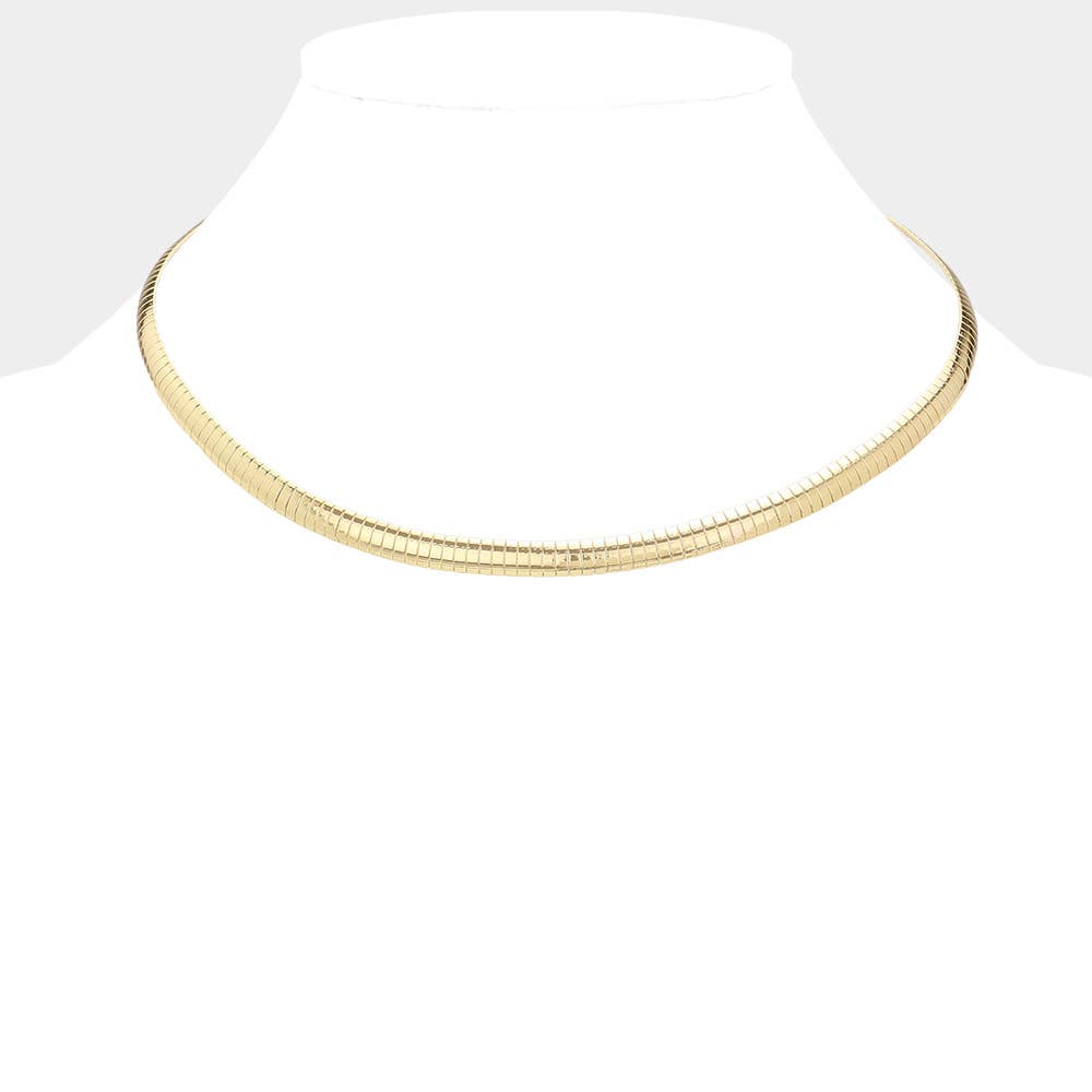 Sensibling Corp. – wholesale Kedjehalsband – 18" Metall Omega Kedjehalsband0