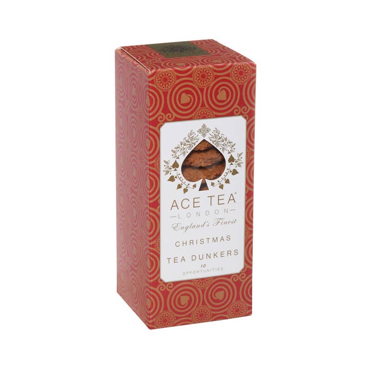 Ace Tea London - Wholesale Cookie - Christmas Tea Dunkers - 150g LIMITED STOCK LEFT1