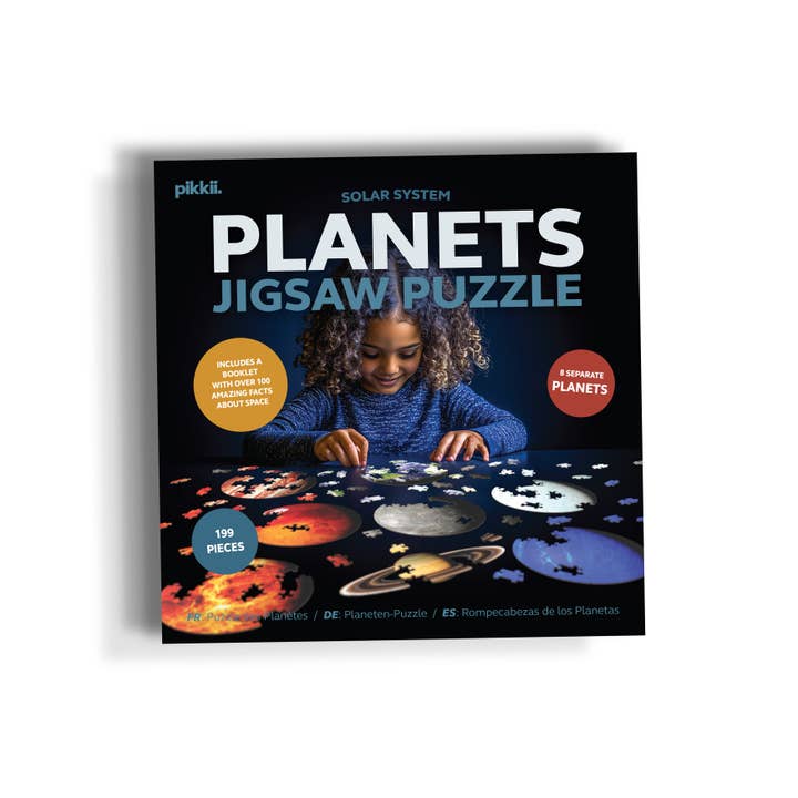 Planetpussel | 8 Planeter Pusselset | Rymdpresent för wholesale av Pikkii