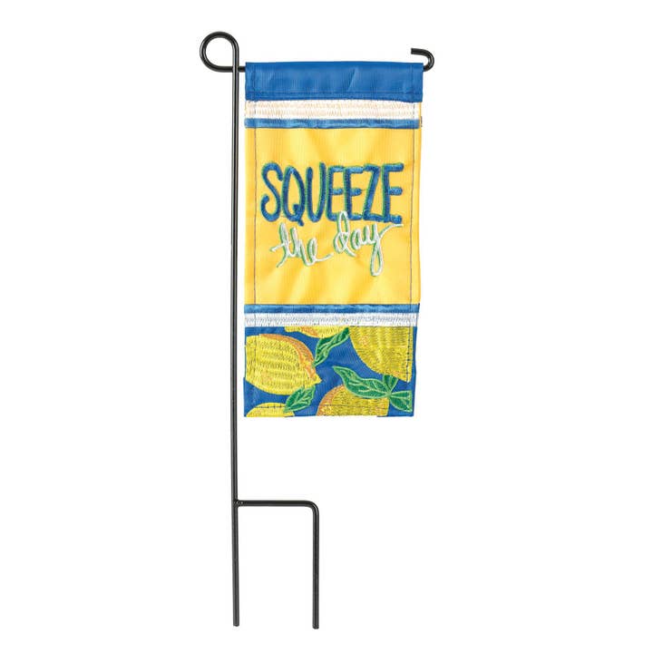 SQUEEZE THE DAY MINI FLAG for wholesale by Magnolia