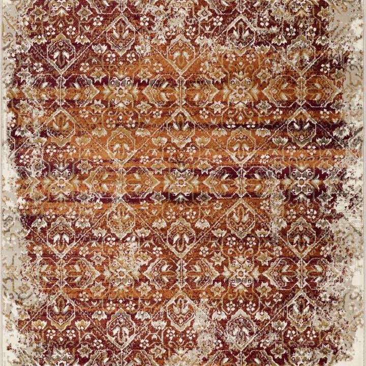 HomeRoots - Wholesale Area Rug - 3' X 5' Rust Oriental Area Rug2