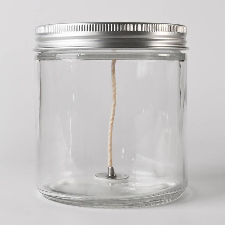 Milkhouse Candle Company - Wholesale Jar/Filled Candle - Candle Bar - 10 oz Glass Wicked Jar with Lid0