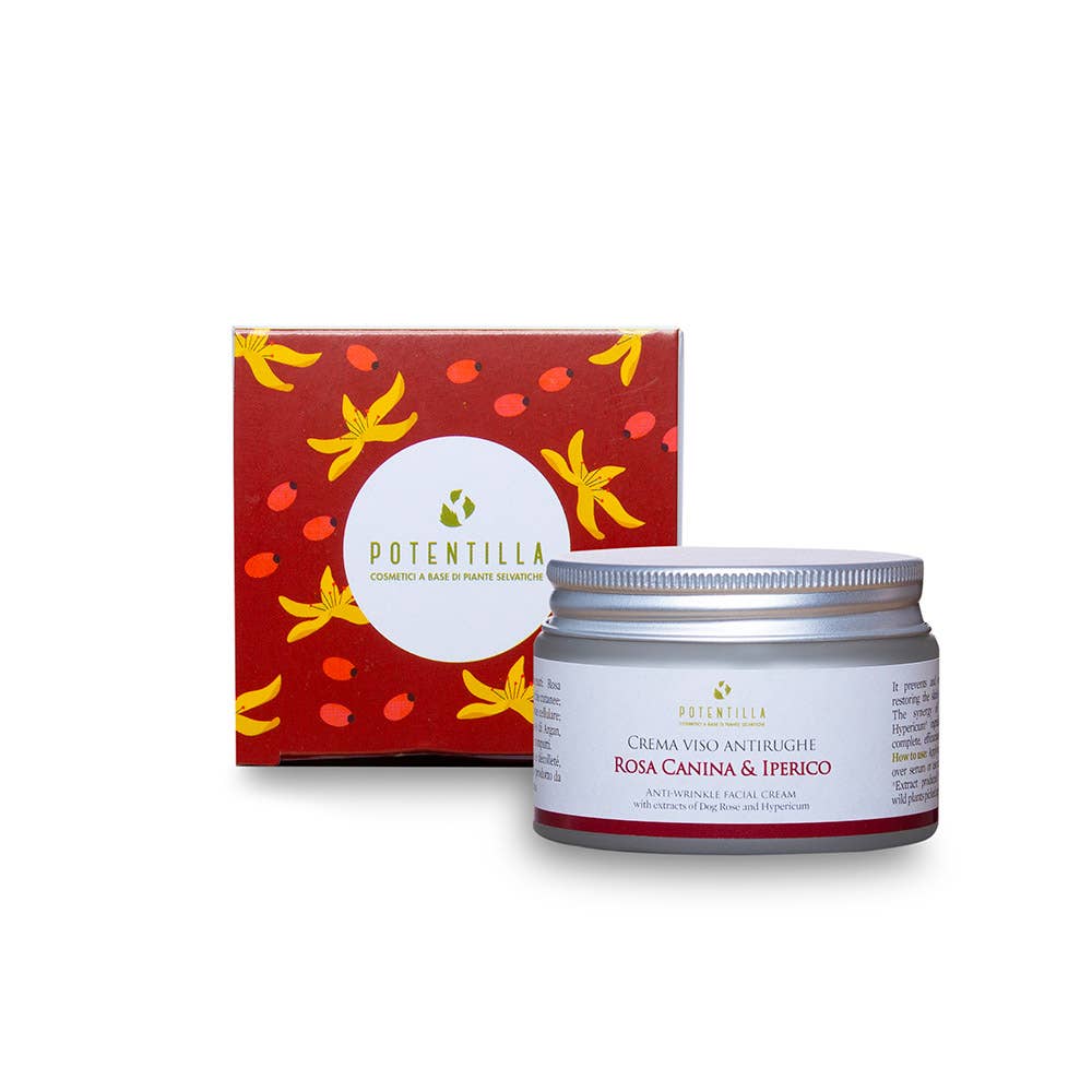 Potentilla - Vendita all'ingrosso Creme idratanti antietà - Anti-wrinkle face cream with Dog Rose and Hypericum