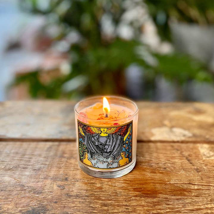 Magic Fairy Candles - Venta al por mayor Velas en tarros - Vela de tarot Lovers de 6oz.