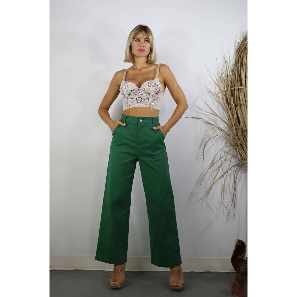 NUDE RHINESTONE BUSTIER for wholesale on Faire12