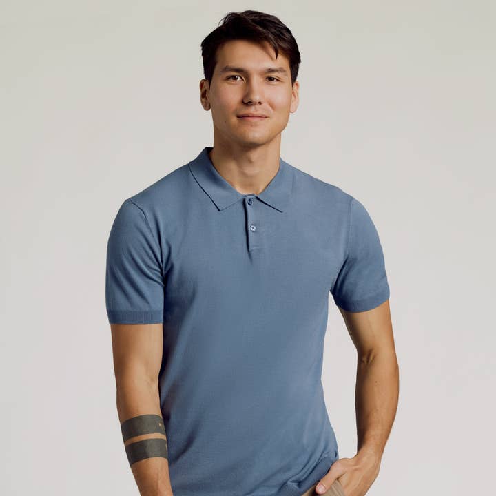 Fiord Short Sleeve Dressy Polo 2.0 for wholesale by True Classic